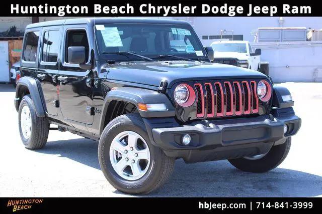 2022 Jeep Wrangler Unlimited Sport S 4x4 for sale in Huntington Beach, CA