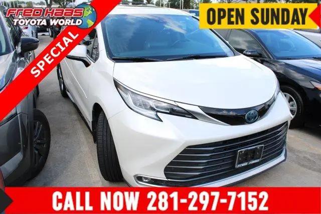 2021 Toyota Sienna Limited for sale in Spring, TX