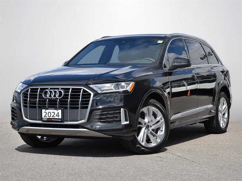 Mythos Black Metallic 2024 Audi Q7 SUV / Crossover All-Wheel Drive Automatic