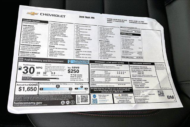 2026 Chevrolet Trax FWD 2RS