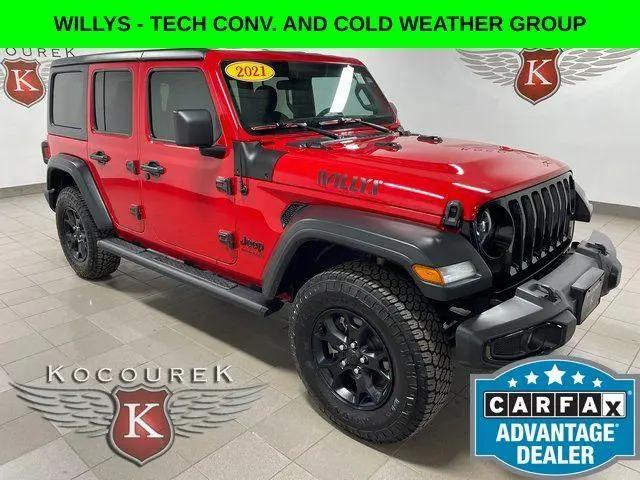 2021 Jeep Wrangler Willys 4x4 for sale in Wausau, WI