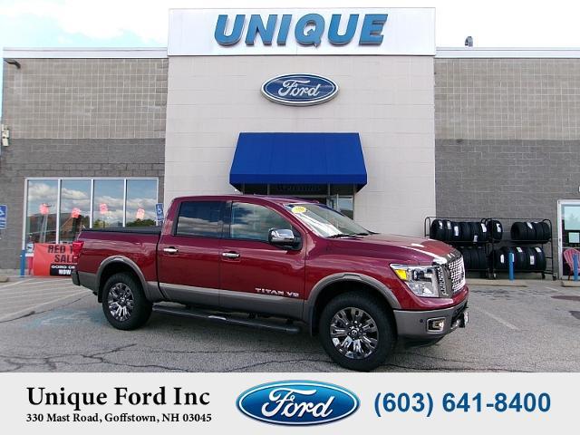 2019 Nissan Titan Platinum Reserve for sale in Goffstown, NH