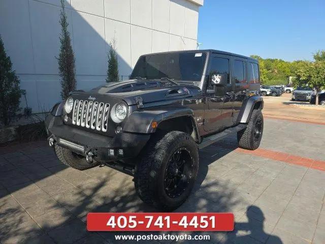2018 Jeep Wrangler JK Unlimited Sahara 4x4 for sale in Midwest City, OK