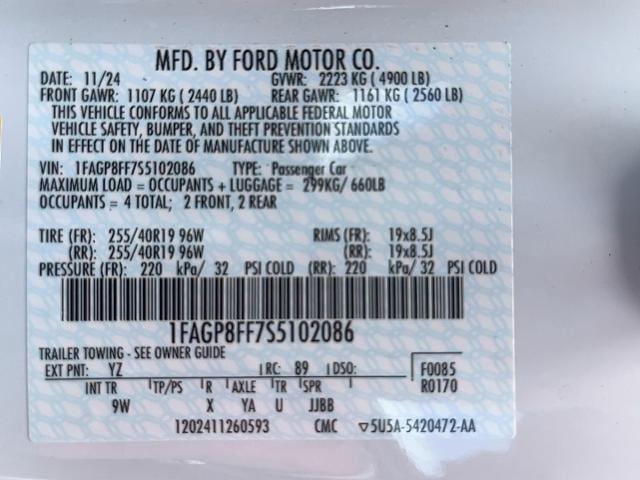 2025 Ford Mustang GT Premium Convertible
