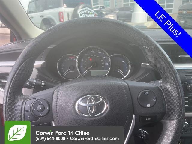 2016 Toyota Corolla LE Plus