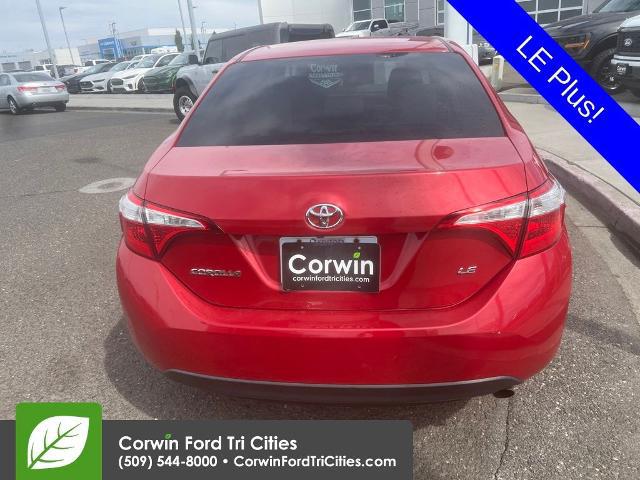 2016 Toyota Corolla LE Plus