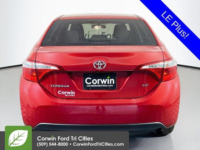 2016 Toyota Corolla LE Plus