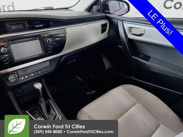 2016 Toyota Corolla LE Plus