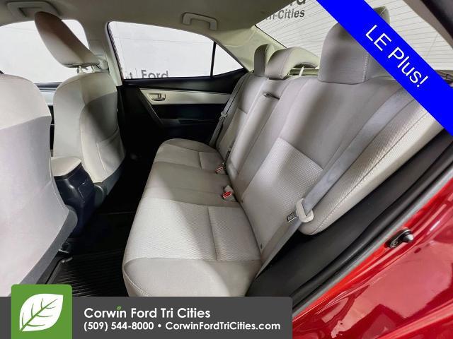 2016 Toyota Corolla LE Plus