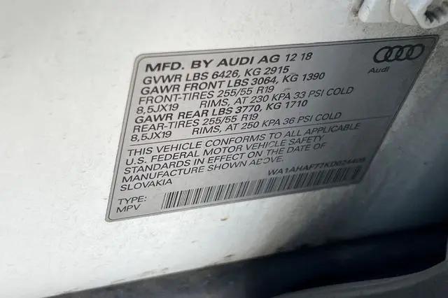 2019 Audi Q7 45 Premium