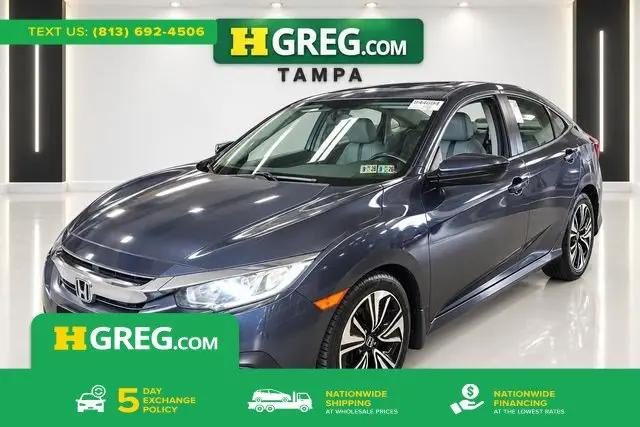 2017 Honda Civic EX-L for sale in Brandon, FL