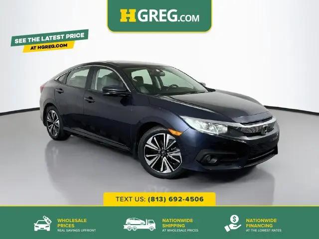 2017 Honda Civic EX-L for sale in Brandon, FL