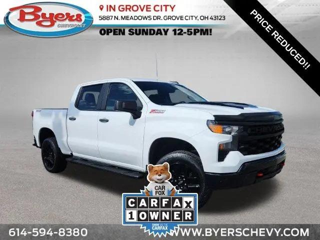 2022 Chevrolet Silverado 1500 4WD Crew Cab Short Bed Custom Trail Boss for sale in Grove City, OH