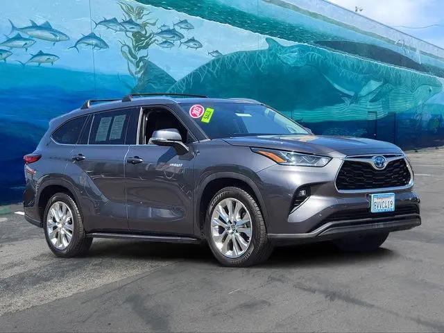 2021 Toyota Highlander Hybrid Limited for sale in Marina Del Rey, CA