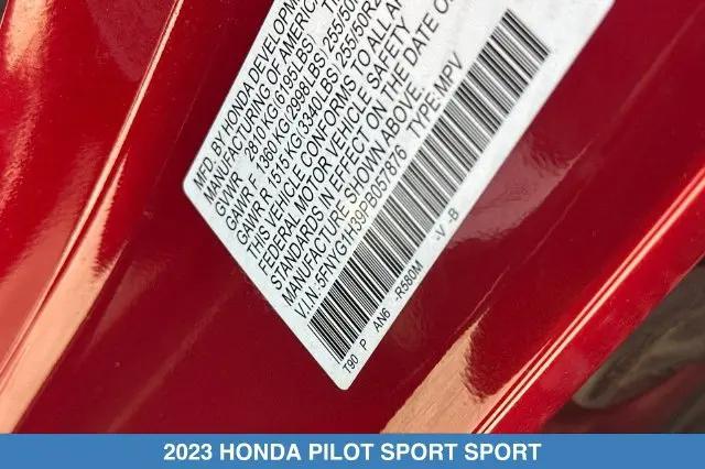 2023 Honda Pilot AWD Sport