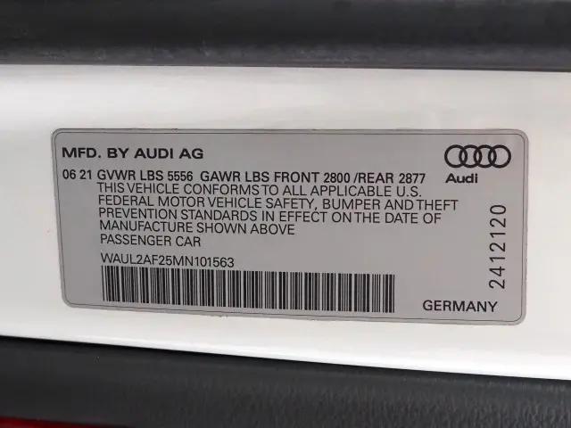 2021 Audi A6 Premium Plus