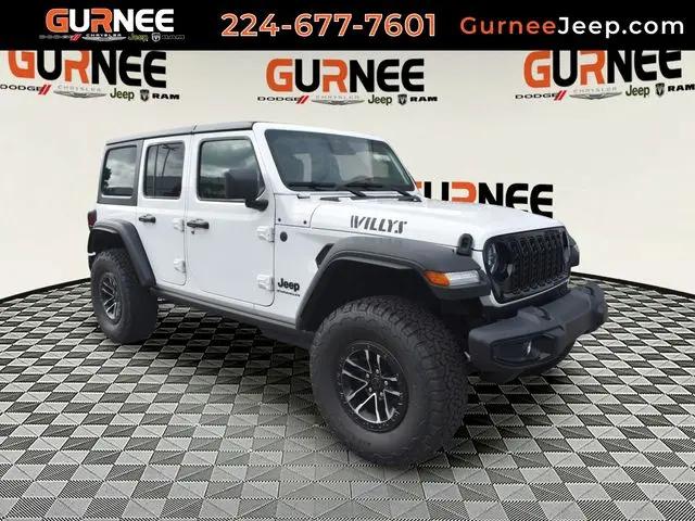 2026 Jeep Wrangler 4-Door Willys 4x4 for sale in Gurnee, IL