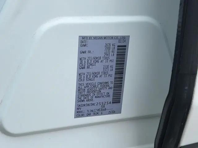 2024 Nissan Pathfinder SV 4WD