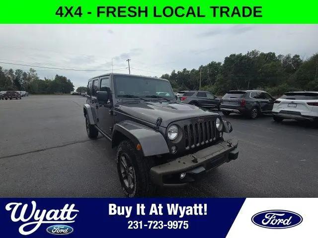 2016 Jeep Wrangler Unlimited 75th Anniversary for sale in Manistee, MI