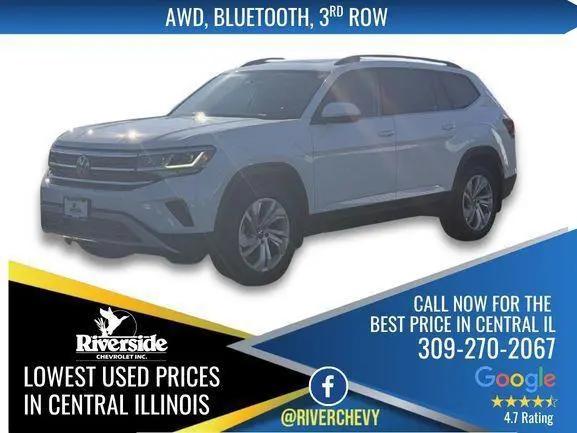 2022 Volkswagen Atlas 3.6L V6 SE w/Technology for sale in Chillicothe, IL