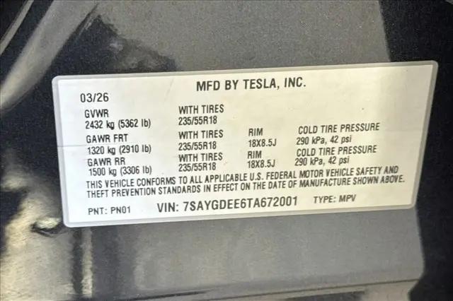2026 Tesla Model Y Premium All-Wheel Drive