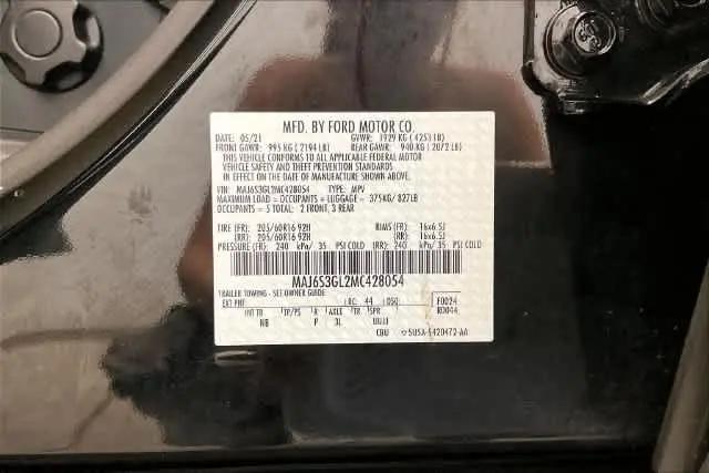 2021 Ford EcoSport SE