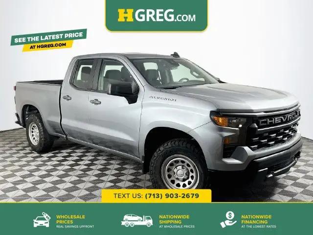 2023 Chevrolet Silverado 1500 4WD Double Cab Standard Bed WT for sale in Houston, TX