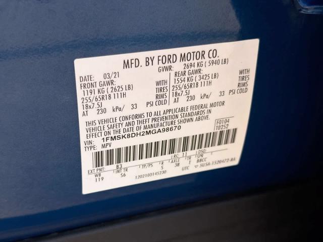 2021 Ford Explorer XLT