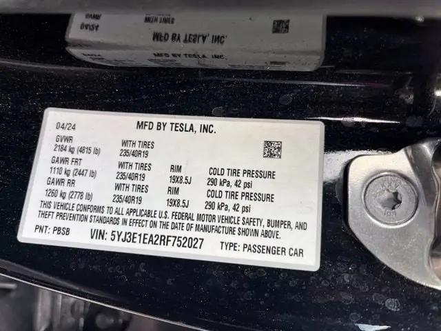 2024 Tesla Model 3 Long Range Dual Motor All-Wheel Drive