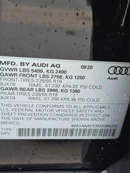 2021 Audi Q5 Premium 45 TFSI quattro S tronic