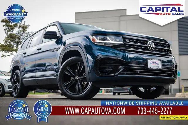 2022 Volkswagen Atlas 3.6L V6 SEL R-Line Black for sale in Chantilly, VA