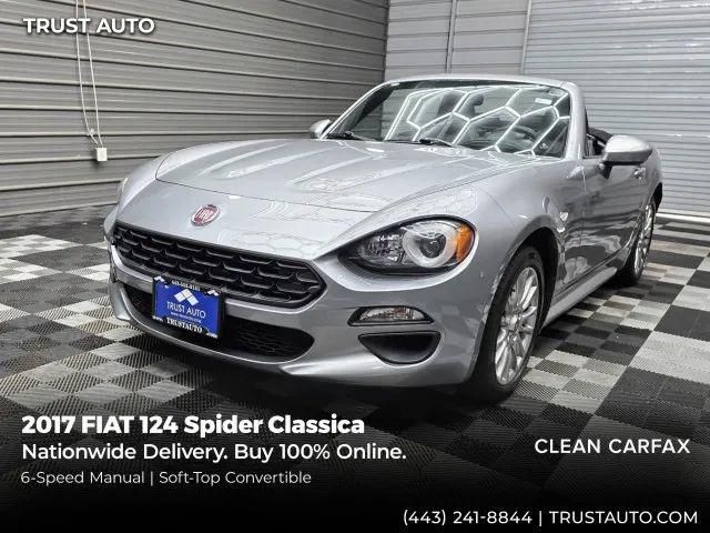 2017 Fiat 124 Spider Classica for sale in Sykesville, MD