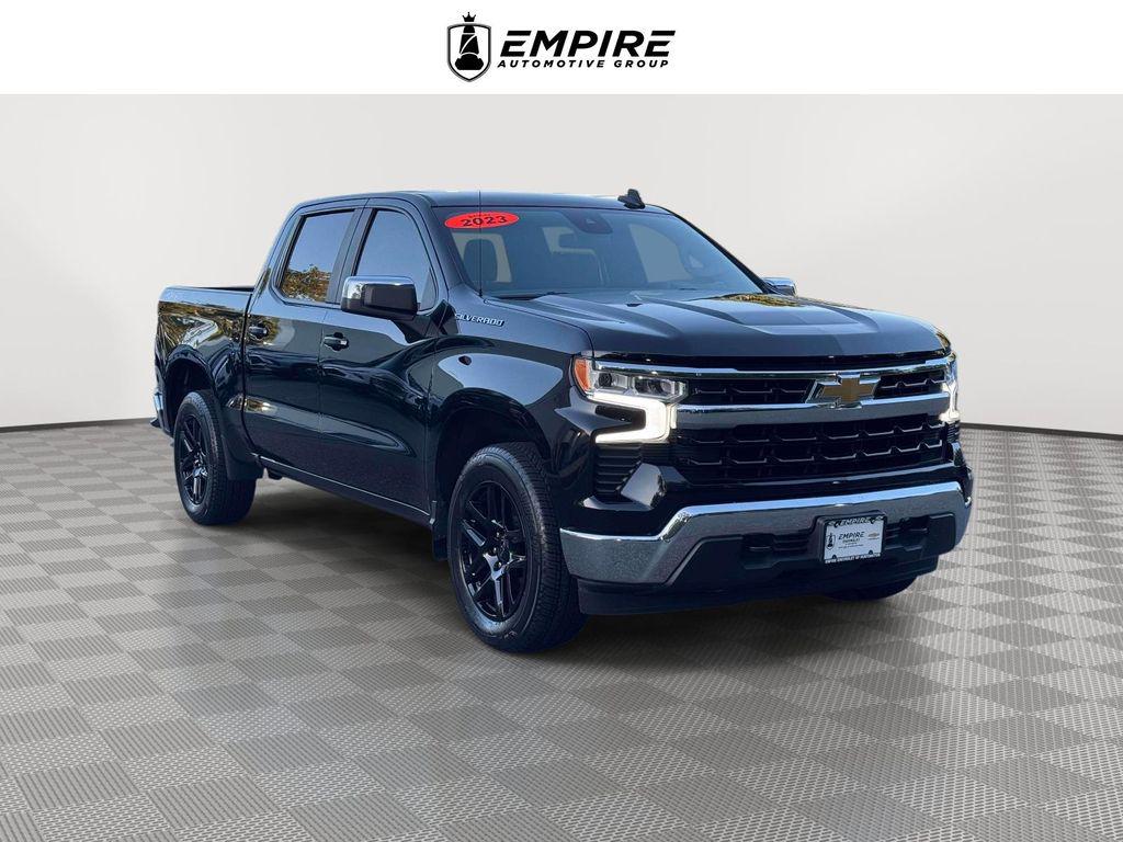 Black 2023 Chevrolet Silverado 1500 Pickup Truck Four-Wheel Drive 8-Speed Automatic