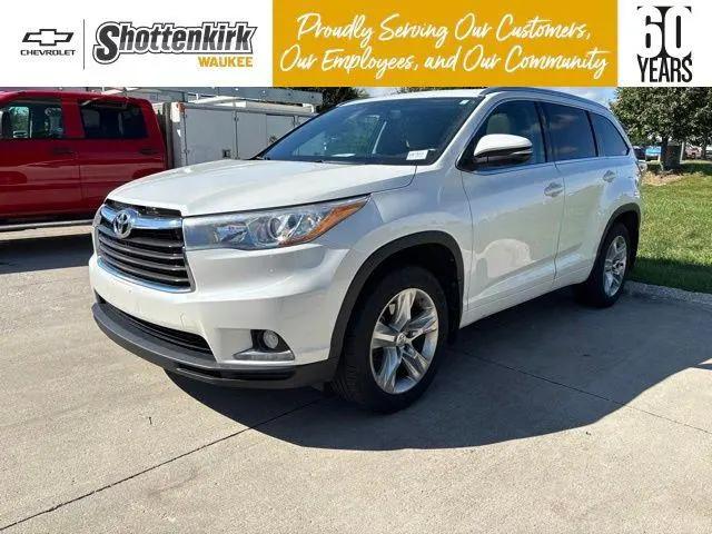 2014 Toyota Highlander Limited V6 for sale in Waukee, IA
