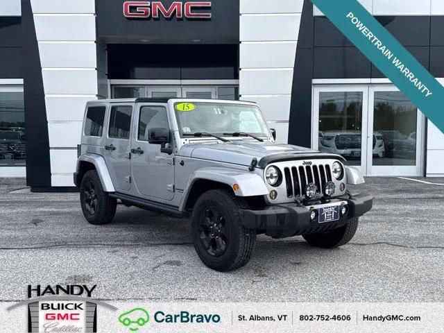 2015 Jeep Wrangler Unlimited Altitude for sale in Saint Albans, VT