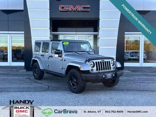 2015 Jeep Wrangler Unlimited Altitude for sale in Saint Albans, VT