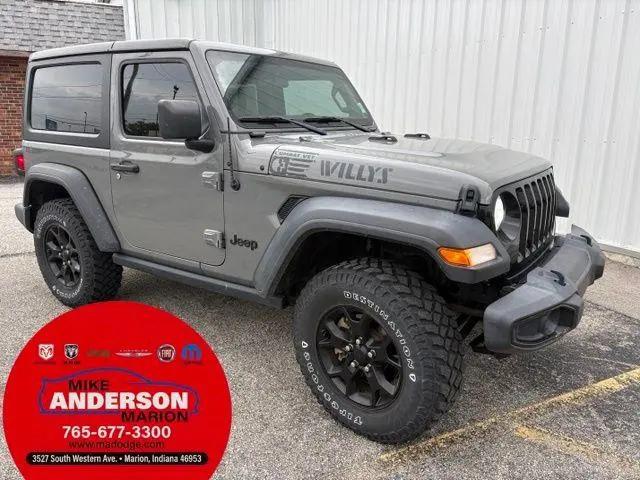 2021 Jeep Wrangler Willys 4x4 for sale in Marion, IN