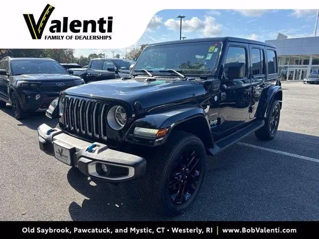 2022 Jeep Wrangler 4xe Unlimited Sahara 4x4 for sale in Mystic, CT