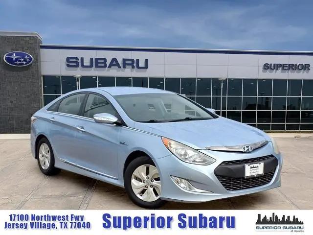 2015 Hyundai Sonata Hybrid Hybrid Base for sale in Jersey Village, TX