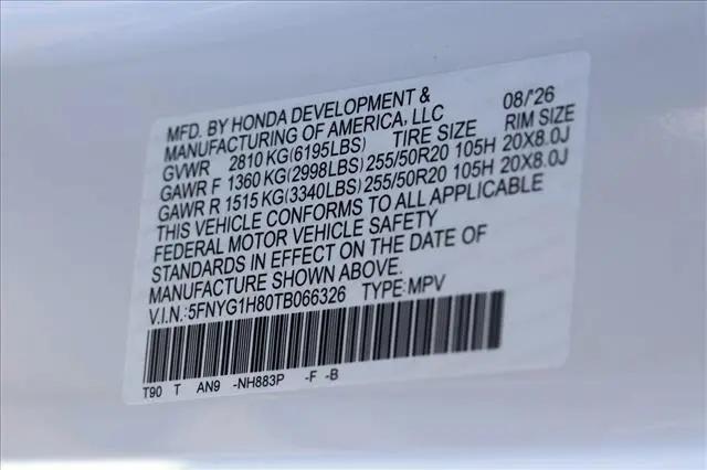 2026 Honda Pilot Elite