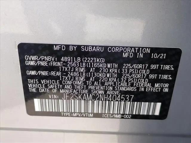 2022 Subaru Forester Wilderness