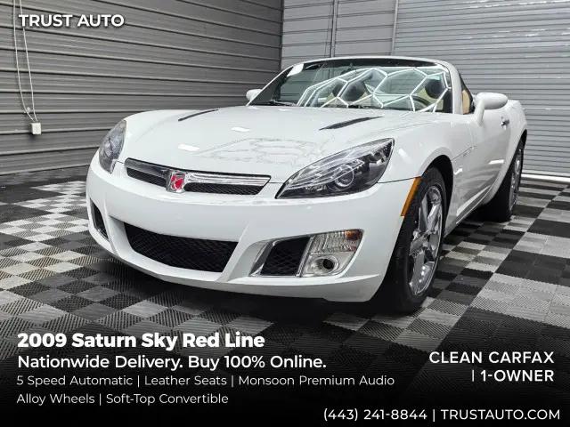 2009 Saturn Sky Red Line for sale in Sykesville, MD