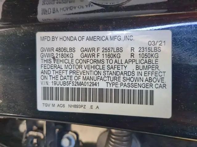 2021 Acura TLX w/A-Spec Package