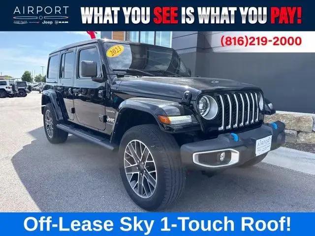 2023 Jeep Wrangler 4xe Sahara 4x4 for sale in Platte City, MO