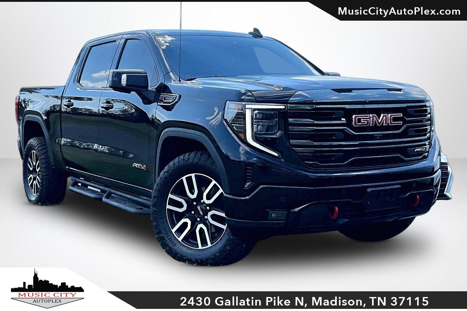 Onyx Black 2023 GMC Sierra 1500 Pickup Truck Four-Wheel Drive Automatic
