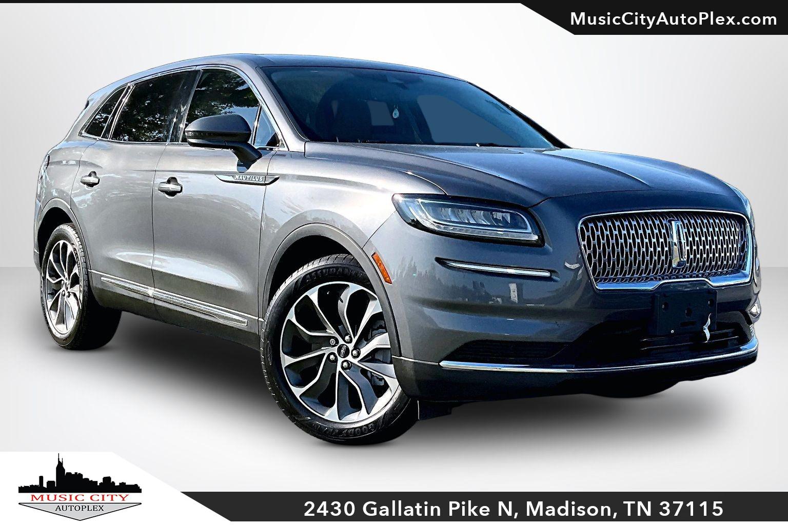 Asher Gray Metallic Clearcoat 2022 Lincoln Nautilus SUV / Crossover Front-Wheel Drive 8-Speed Automatic