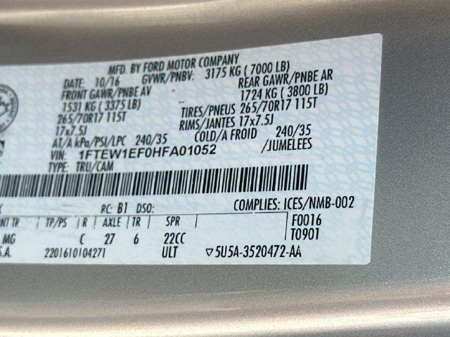 2017 Ford F-150 XLT