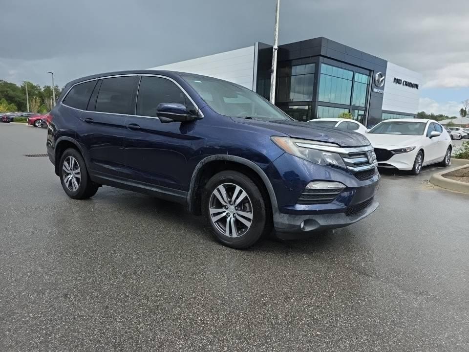 Black (Obsidian Blue Pearl) 2016 Honda Pilot SUV / Crossover Front-Wheel Drive Automatic