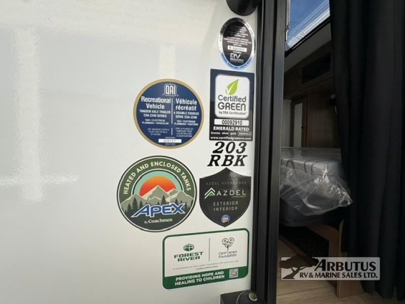 2027 Coachmen APEX NANO ISLAND TREK 203RBK TRAVEL TRAILER