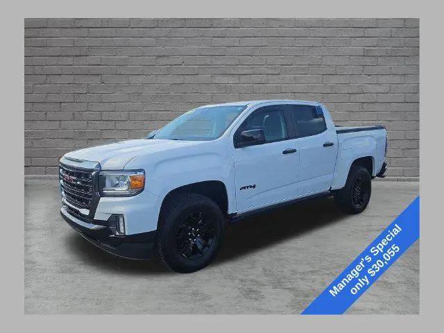 2021 GMC Canyon 4WD Crew Cab Short Box AT4 - Leather for sale in Garden City, MI